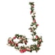 thumbnail image 1 of Guirnalda de flores artificiales de 2,5 m, realista, resistente a los rayos UV, de ratán, para bodas, fiestas, decoración colgante de simulación., 1 of 8