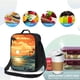 thumbnail image 4 of Fotbe Tropical Sunset Paradise Lonchera Bolsa de Almuerzo para Hombres y Mujeres, Lonchera de Gran Capacidad, Bolsa de Almuerzo Reutilizable, Bolsa Térmica Aislante, 4 of 7