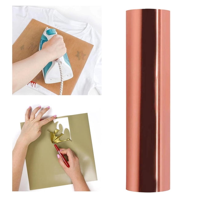 Vinilo Holográfico BLESIY Lámina Metálica de Transferencia de Calor 30x100cm Rosa