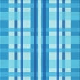 thumbnail image 1 of Ahgly Company Machine Washable Indoor Square Transitional Deep Sky Blue Area Rugs, 5' Square, 1 of 7
