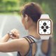 thumbnail image 5 of [2-Pack] Hard Case Compatible With Apple Watch Series 6/5/4/SE, 44mm Case With Screen Protector, Thin Hard Cover Bumper Tempered Glass Full Coverage Protective For iWatch Girl Women, Rose Gold, 5 of 5
