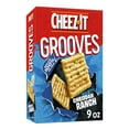 thumbnail image 2 of ( 2 Pack ) Cheez-It Grooves Zesty Cheddar Ranch Crunchy Snack Crackers 9 Oz, 2 of 6