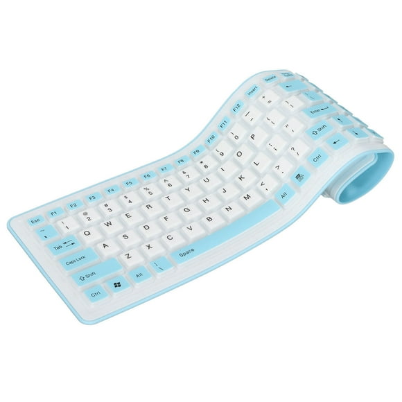 Teclado Plegable Otros de Silicona Impermeable y a Prueba de Polvo