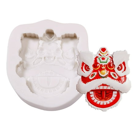 

DIY Baking Mold for Cake Descoration Chinese Style Dragon and Lion Dance Durable