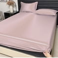 thumbnail image 1 of Fitted Sheet for Double Bed 78x86 Inch Non Slip Mattress Soft Breathable Polyester for Summer and Pets Pillowcase Not Included, 1 of 6