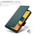 thumbnail image 2 of Designed for iPhone XR Wallet Case, with Card Slots Strong Magnetic Closure PU Leather Flip Fold Shockproof Kickstand Durable Purse Flip Case for iPhone XR - Darkgreen, 2 of 7