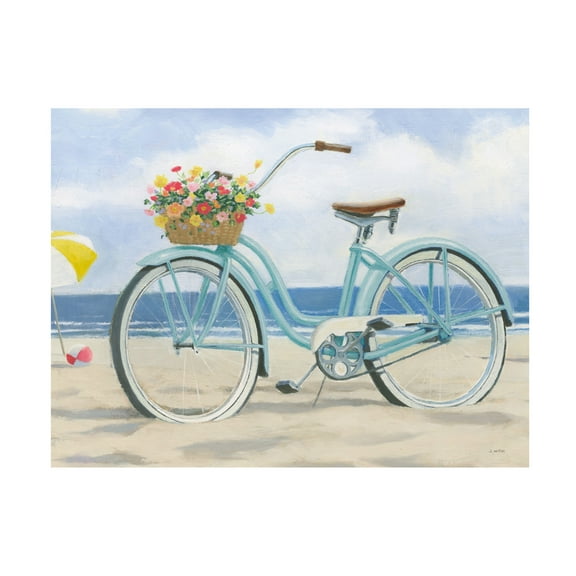 James Wiens 'Beach Time III' Canvas Art
