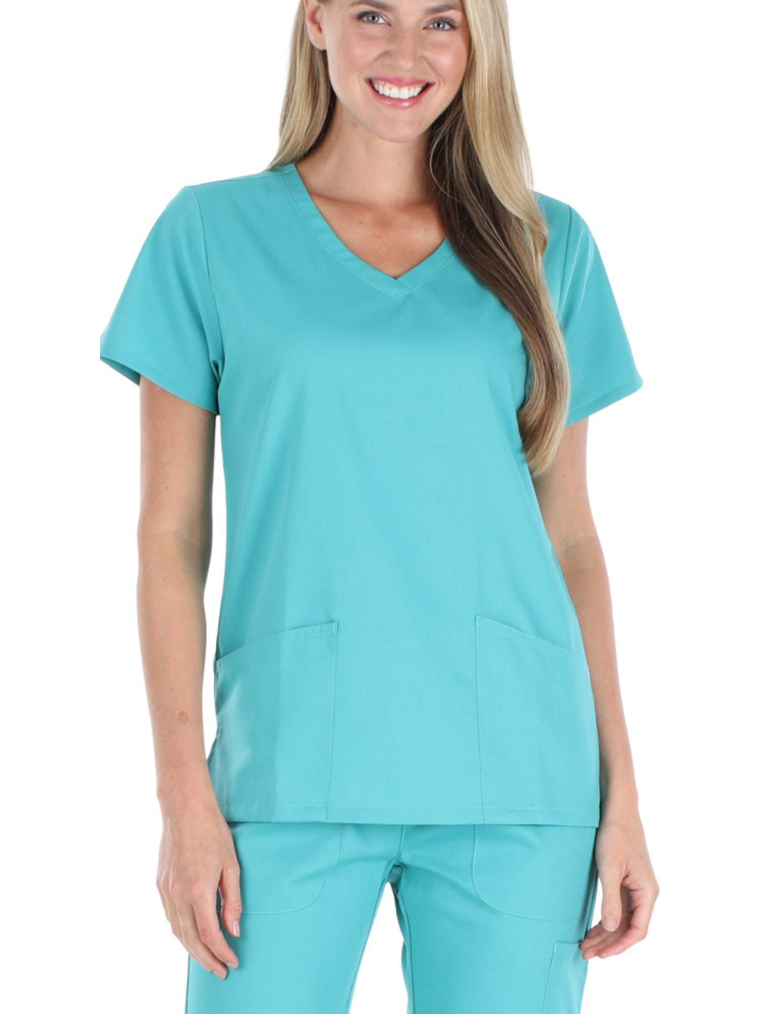 Scrubstar Women's Premium Collection Active VNeck Scrub Top