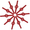 thumbnail image 3 of Cabezal de repuesto de plástico para cortadora de césped, cabezal de corte de césped, accesorios para cortadora de césped, herramienta de jardín, 3 of 10