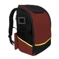 thumbnail image 1 of Mochila de limpieza, bolsa de limpieza, organizador de limpieza con múltiples bolsillos marrón, 1 of 9