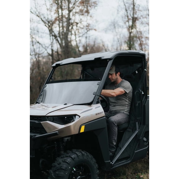 Ranger 900 & 1000 Half Windshield Dark Tint•Fits 2013-Up 900 and 1000 XP and SOHC •2015-2016 570 Full-Size Pro Fit