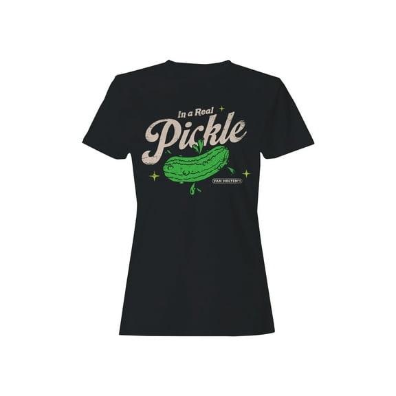 Officially Licensed Van Holten’s Pickles In a Real Pickle Women's T-shirt