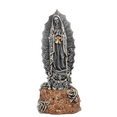 thumbnail image 1 of MORIN Imágenes | Virgen De Guadalupe Base Piedra | 36cm | (PLATEADO), 1 of 1