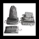 thumbnail image 2 of Juego de Bolsas Organizadoras de Maletas de Viaje de 6 Piezas para Equipaje de Mano, Cubos de Viaje para Accesorios de Viaje Esenciales de Viaje, 2 of 10