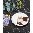 thumbnail image 6 of Pet White Porcelain Middle Print 6" Plate - I Love British Shorthairs (Golden), 6 of 7