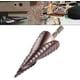thumbnail image 2 of Innovador kit de brocas, juego de brocas escalonadas con ranuras en espiral de cobalto para acero inoxidable, metal, madera, plástico, vástago hexagonal de cambio rápido, herramienta lista para, 2 of 5