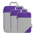 thumbnail image 2 of 3 Pack Compression Packing Cubes, Luggage Organizer Bags, Travel Organizer Cubes, 2 of 8