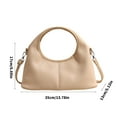 thumbnail image 5 of Women's Purse Handbags Leather Clutch Purse Stylish Casual Trendy Shoulder Bag, 5 of 21