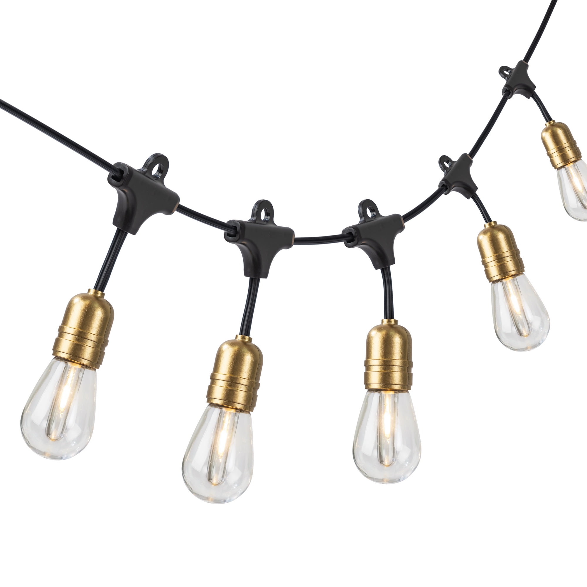 Better Homes & Gardens 120V Plug-in 10CT LED Edsion Bulb String Lights