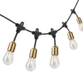 thumbnail image 2 of Better Homes & Gardens 120V Plug-in 10CT LED Edsion Bulb String Lights, 2 of 11