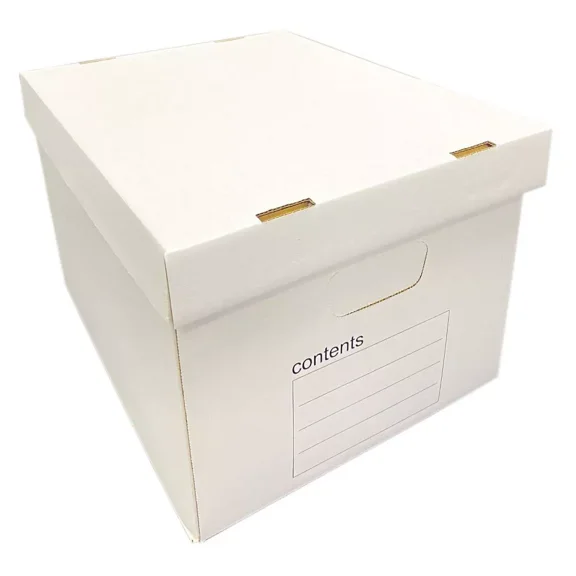 10pk Storage Filing Box Medium Duty Letter/Lega