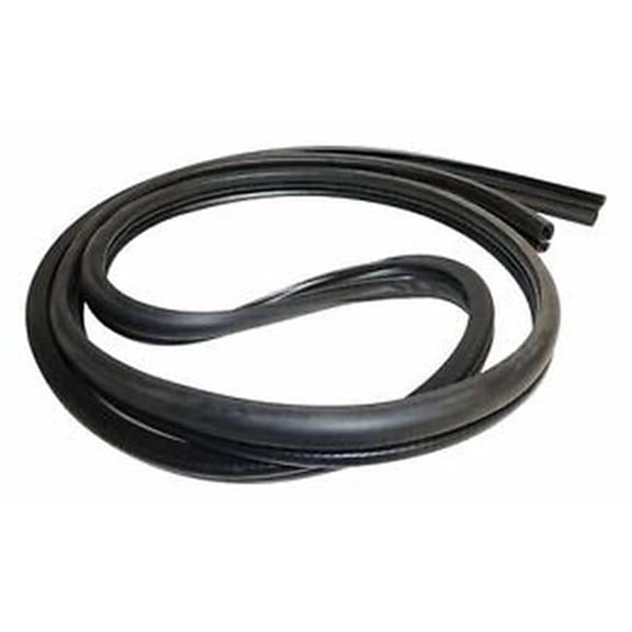55176148AC Front Right or Left Body Mounted Weatherstrip for 1997-01 Cherokee 4 Door - Black