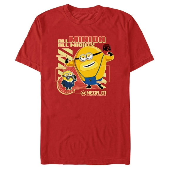 Men's Despicable Me 4 Mega Minion Dave  Graphic T-Shirt