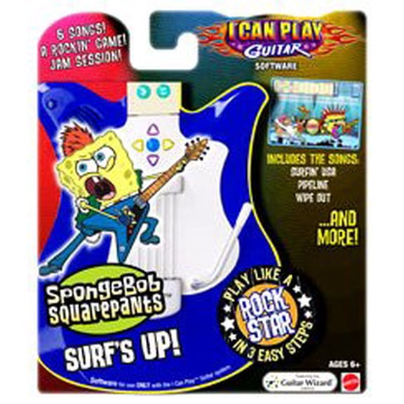 I Can Play Guitar Spongebob Squarepants Surf's Up! Software