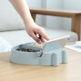 thumbnail image 4 of Versatile Ladybug Snack Dish Grey, Bamboo Plates For Kids Natural Bamboo Fiber Divided Design, Kid-Sized Reusable Tableware Convenient Design For Streaming, Durable And Easy To, 4 of 6