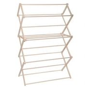 Pennsylvania Woodworks Extra Large Wooden Clothes Drying Rack (Made in the USA) Heavy Duty 100% Hardwood