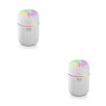 thumbnail image 2 of Humidificador de aire Naiovety 300ml difusor de Aroma con luz nocturna Blanco, 2 of 6