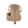 thumbnail image 3 of Journee Women's Yvon SuperNatural Shades Narrow Width Pointed Toe Mule Pumps, 3 of 9