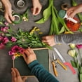 thumbnail image 6 of Uxcell Floral Foam Knife Florist Cutting Knife for Flower Foam Block, Purple/Red, 1 Set/2Pcs, 6 of 6