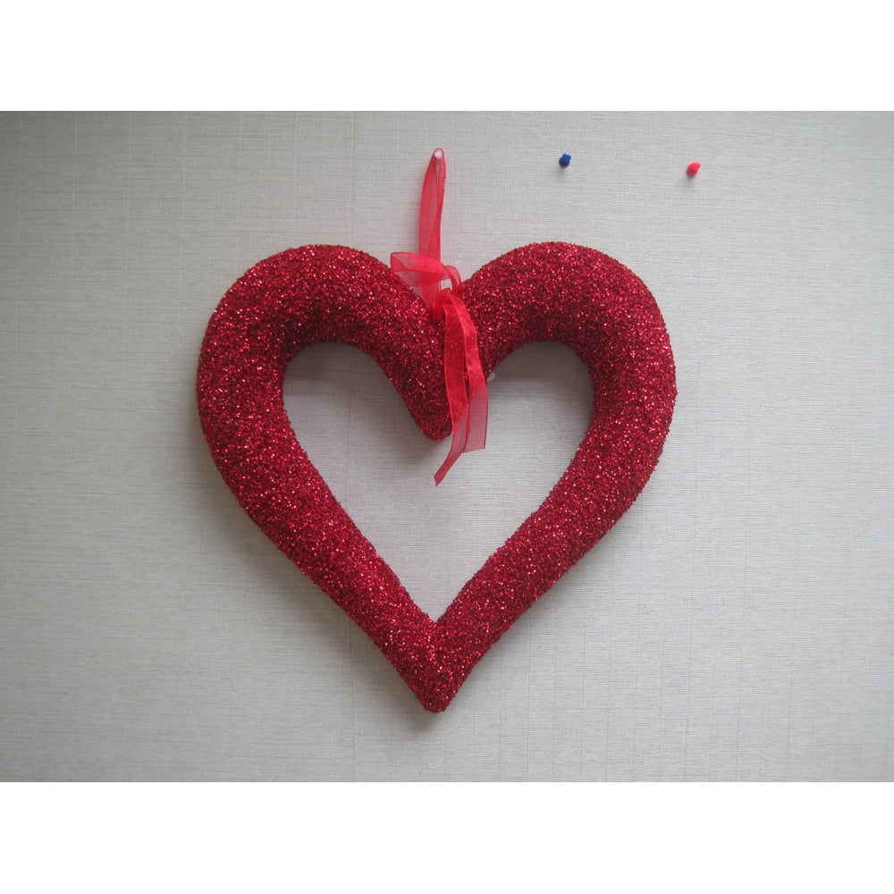 Valentine's day large red foam heart