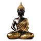 thumbnail image 2 of Estatua de Buda de resina, estatua de Buda tailandés, escultura de resina, adornos ales, decoración de Feng Shui, coleccionable 19.5x10.5x27.5cm Soledad Estatua de Buda tailandés, 2 of 10