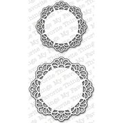 My Favorite Things Die-Namics Die-Decorative Doily Duo, 2.5-Inch to 3.125-Inch Multi-Colored