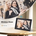 thumbnail image 4 of Digital Picture Frame Wi-Fi 10.1inch Smart Digital Photo Frame,Electronic Digital Picture Frames Load from Phone,1280x800 HD IPS Touch Screen-Share P, 4 of 6