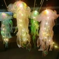 thumbnail image 3 of Homerr Jellyfish LED Lamp Jellyfish Light Jellyfish LED Lamp Soft Battery Operated Hanging Lantern Decoration Holiday Gift for Party, 3 of 8