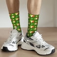 thumbnail image 6 of Lsque Happy St. Patrick's Day Printed Men's Crew Socks, Soft Durable Breathable Moisture-Wicking with Odor Control Cotton socks, 6 of 6