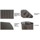 thumbnail image 4 of Wifehelper, caja de almacenamiento de escritorio de ratán de múltiples rejillas, soporte para cosméticos, organizador de escritorio, contenedor de accesorios para el hogar (gris oscuro), 1 Uds. JAMW Sencillez, 4 of 5