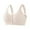 Beige, variant on purcolt Women's Front Closure Bras Wireless Full Coverage Mastectomy Bralettes Breathable Comfortable Seamless Everyday Bra