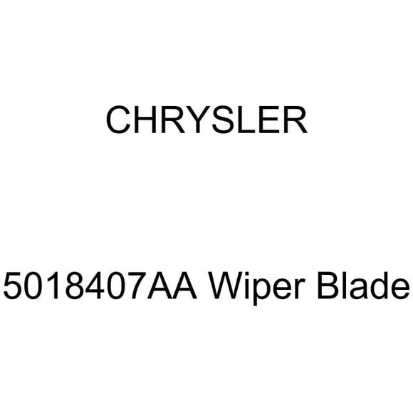 Genuine Chrysler 5018407AA Wiper Blade