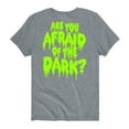 thumbnail image 2 of Are You Afraid Of The Dark? - Afraid Front And Back - Toddler And Youth Short Sleeve Graphic T-Shirt, 2 of 4