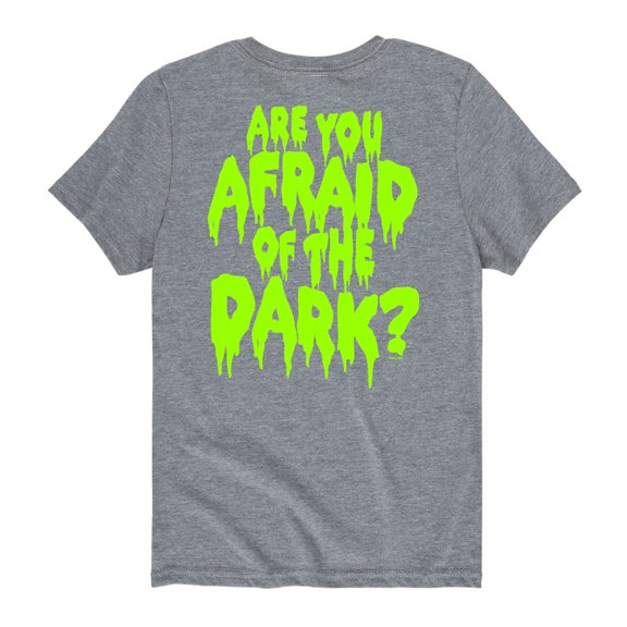 Are You Afraid Of The Dark? - Afraid Front And Back - Toddler And Youth Short Sleeve Graphic T-Shirt