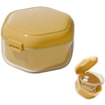 thumbnail image 4 of Denture Case - Bracket Case - Incl. Drip Tray - With Brush - Portable Dental Case - Plastic Denture Box - Mouth Guard Protective Case - Denture Case - Denture Storage - For - Brackets - Dentures -, 4 of 6