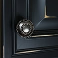 thumbnail image 5 of GlideRite 1-3/8 in. Round Double Ring Beaded Cabinet Knob, Brushed Pewter, Pack of 10, 5 of 5
