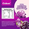 thumbnail image 3 of COKOC Peelable Grape Gummy Candy, Fruit-Shaped Peeling Gummies, Individually Packaged 2.64oz Bags (Pack of 3), Sweet & Chewy Easter Candy Snacks, 3 of 5