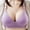 Purple, variant on Samickarr Wireless Support Bras for Women Full Coverage Soft Breathable Lingerie Wirefree Minimizer Bralettes Adjustable Shoulder Strap Daily Underwear Bras