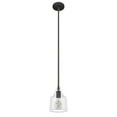 thumbnail image 2 of Hunter - Dunshire 1-light Noble Bronze, Mini Pendant Light, Dimmable, Casual Style, Bell Shaped, for Bedrooms, Dining, Living Rooms - 19656, 2 of 7