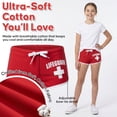 thumbnail image 6 of LIFEGUARD Official Girls Hi-Cut Short Red Medium, 6 of 8